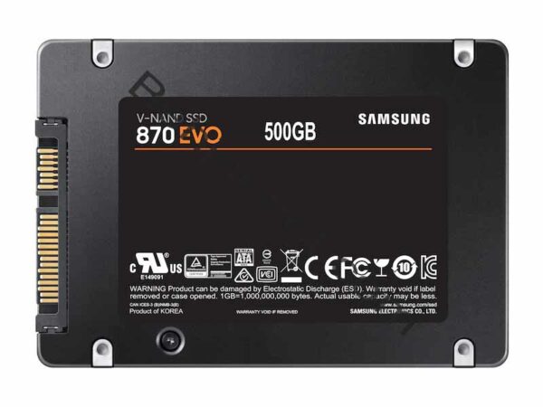 هارد Samsung 870 EVO 500GB - تصویر 2