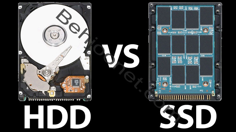 مقایسه SSD و HDD-بهجونت-خریدSSD
